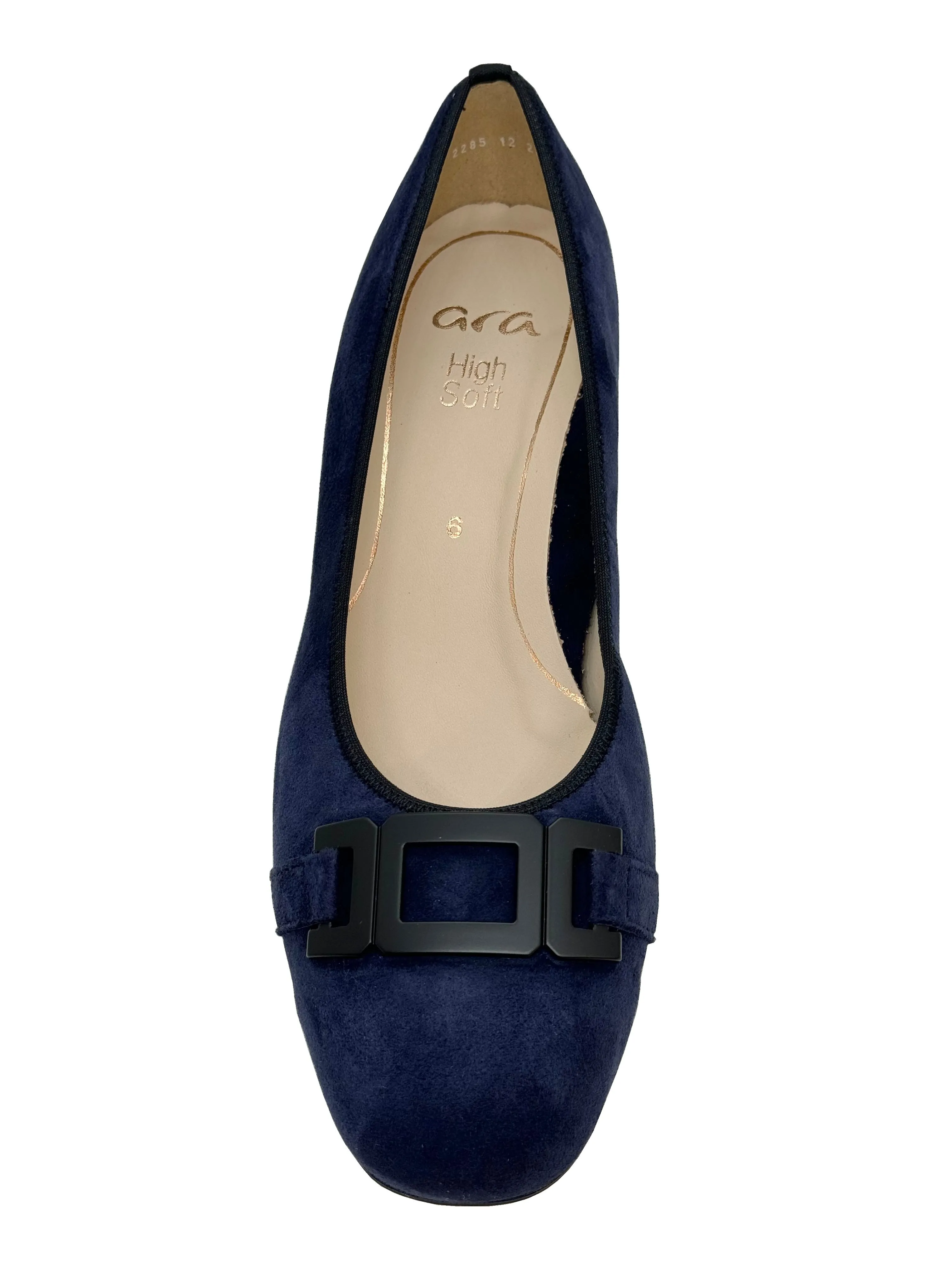 Ara Ladies Graz Low Heel Court Shoe