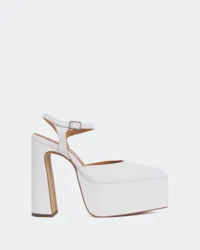 Azria White Leather