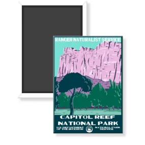 Capitol Reef National Park WPA Magnet