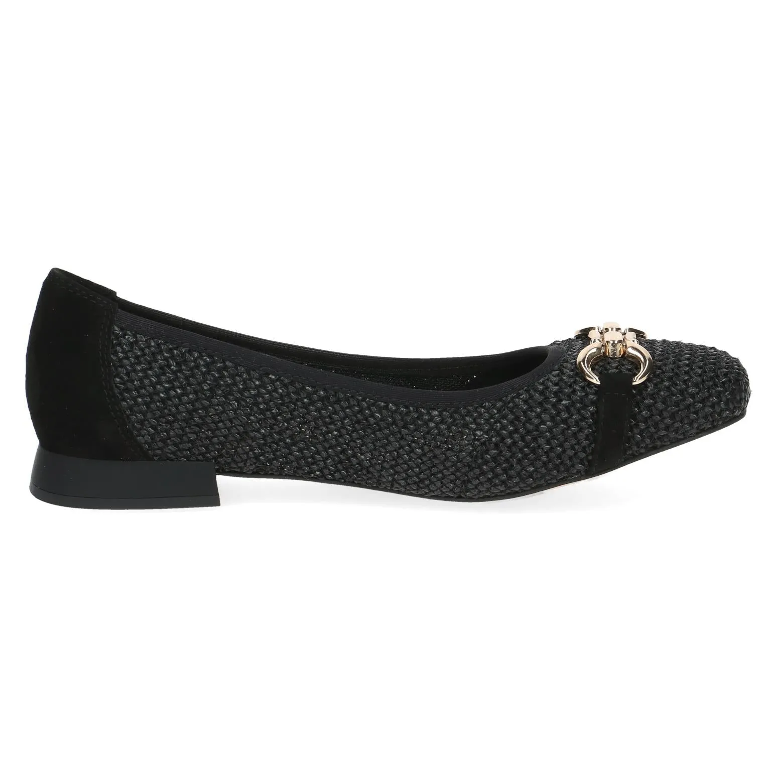 Caprice Ladies Buckle Trim Pump