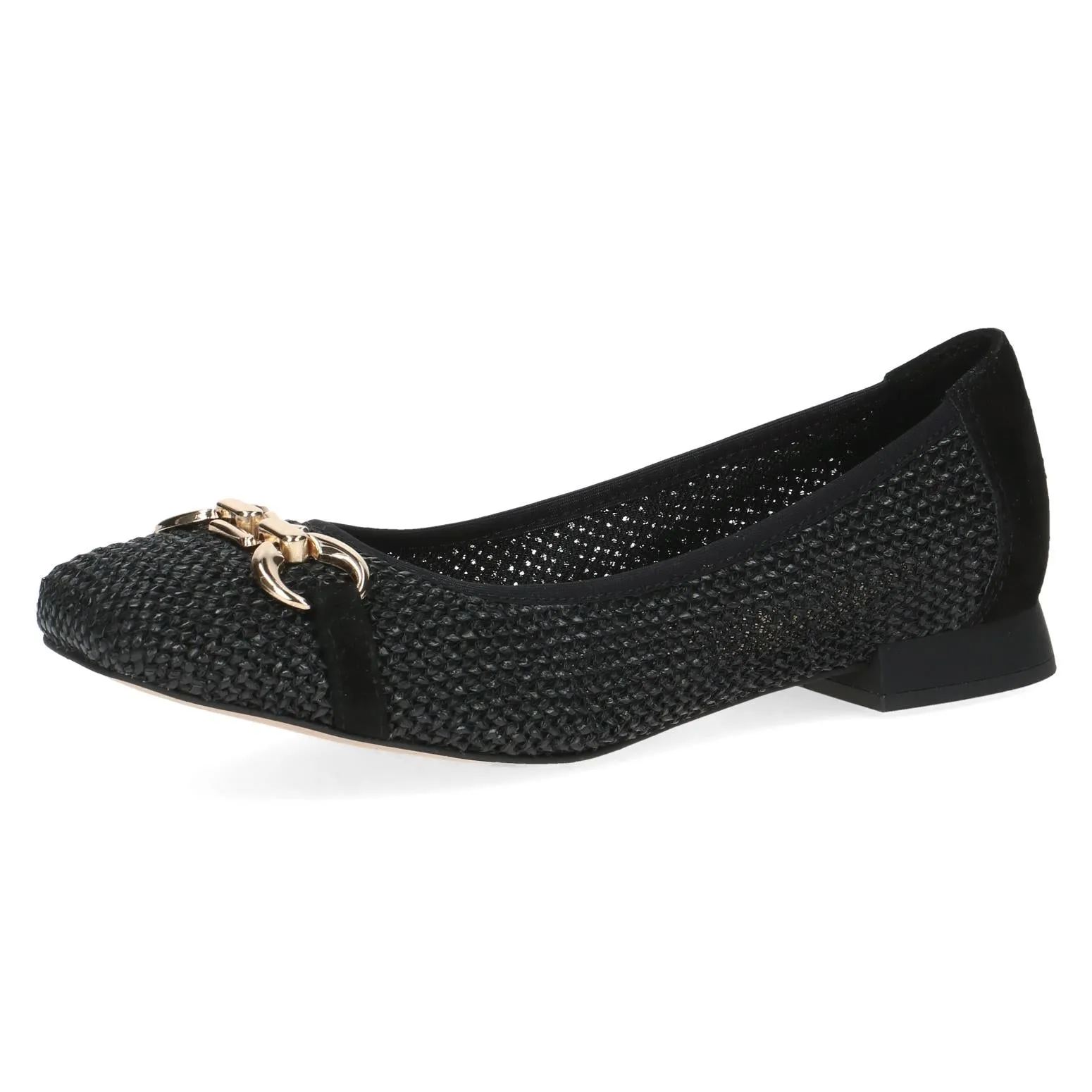 Caprice Ladies Buckle Trim Pump