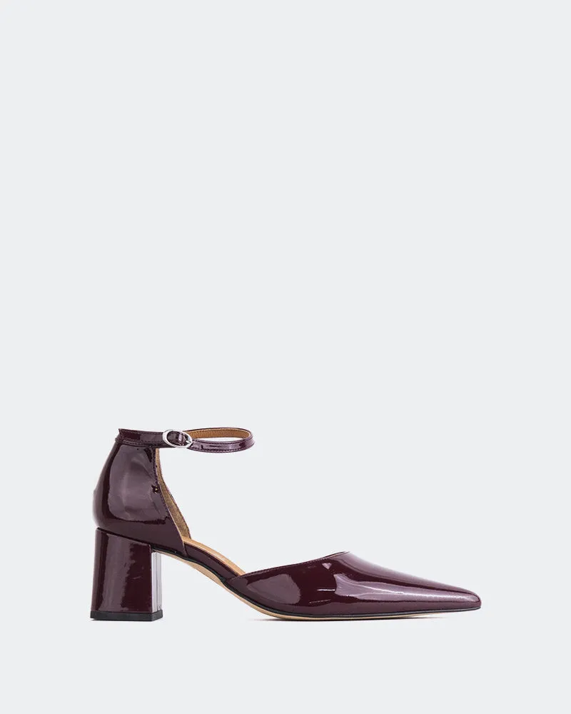 Catriona Burgundy Patent