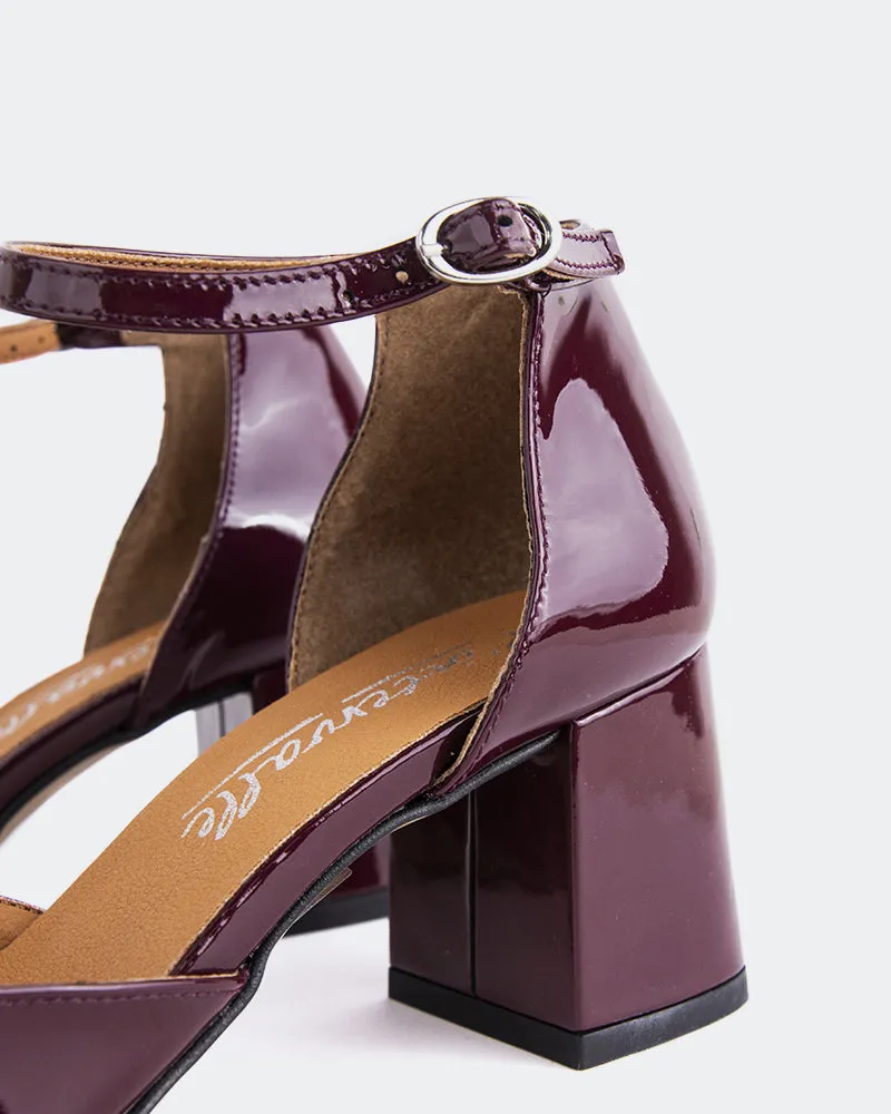 Catriona Burgundy Patent