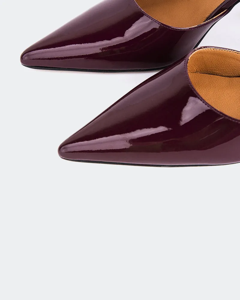 Catriona Burgundy Patent