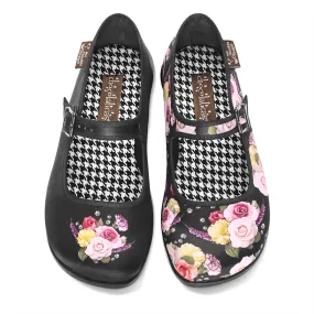 Chocolaticas® Velvet Garden Women's Mary Jane Flat