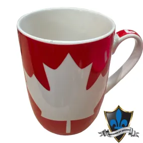 Coffee Tea Mug maple leaf.