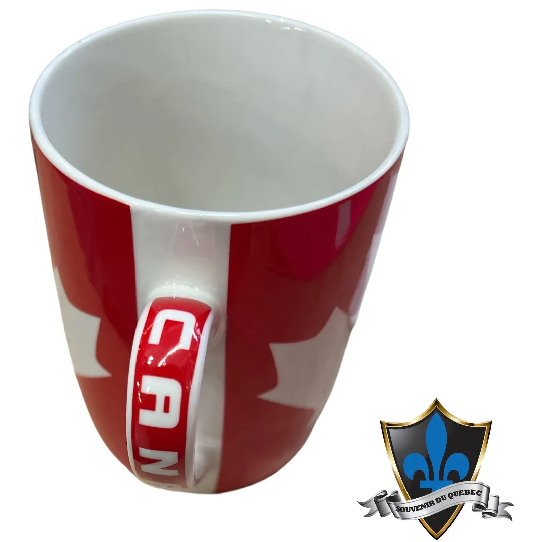 Coffee Tea Mug maple leaf.