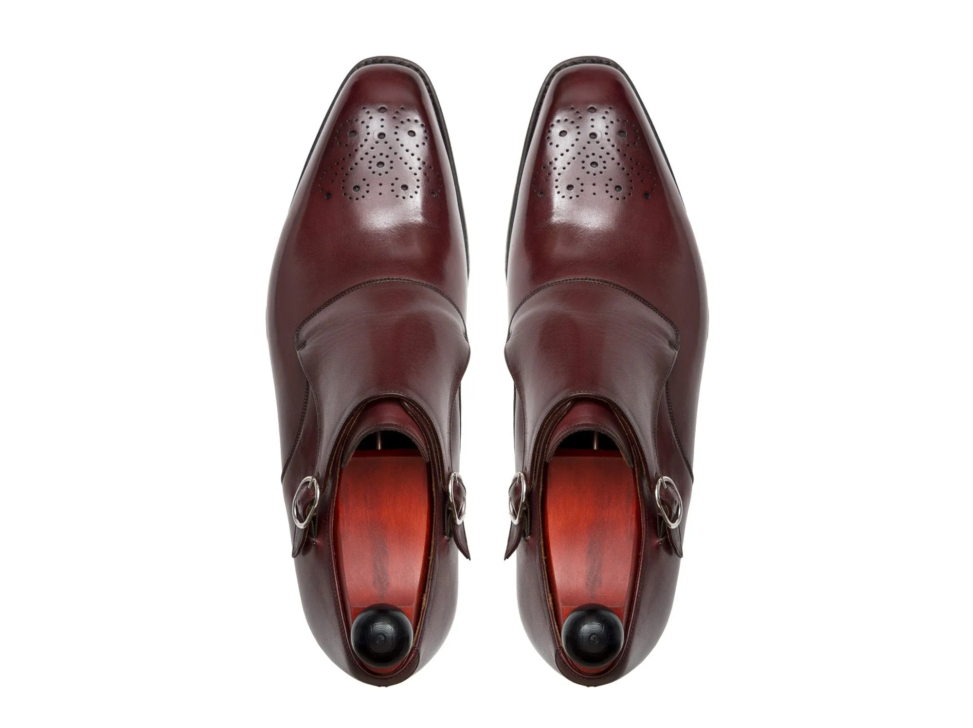 Corliss - MTO - Burgundy Calf - MGF Last - Single Leather Sole