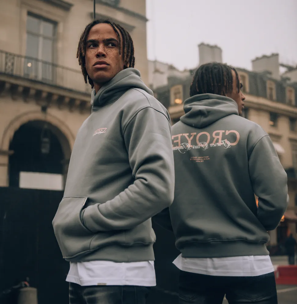 CROYEZ FRÈRES HOODIE - ANTRA/PINK