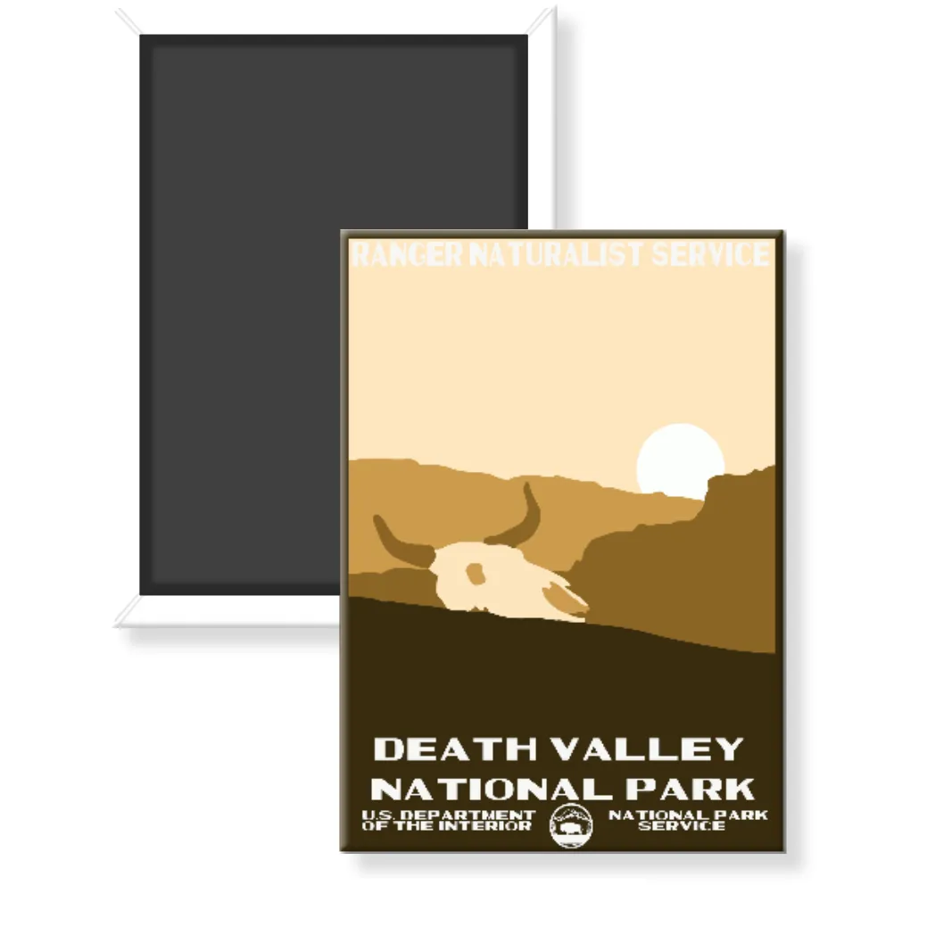 Death Valley National Park WPA Magnet