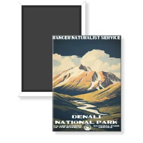 Denali National Park WPA Magnet