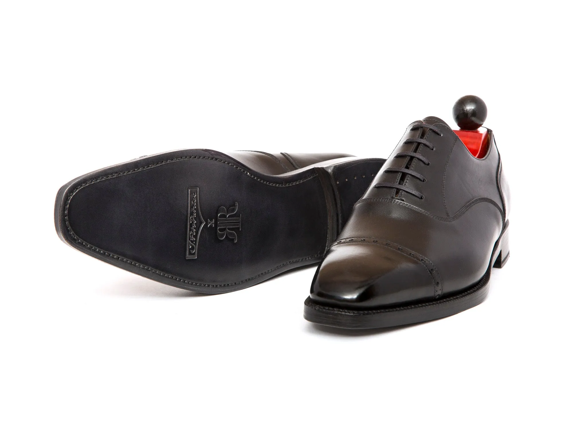 Dravus - MTO - Black Calf - MGF Last - Double Leather Sole