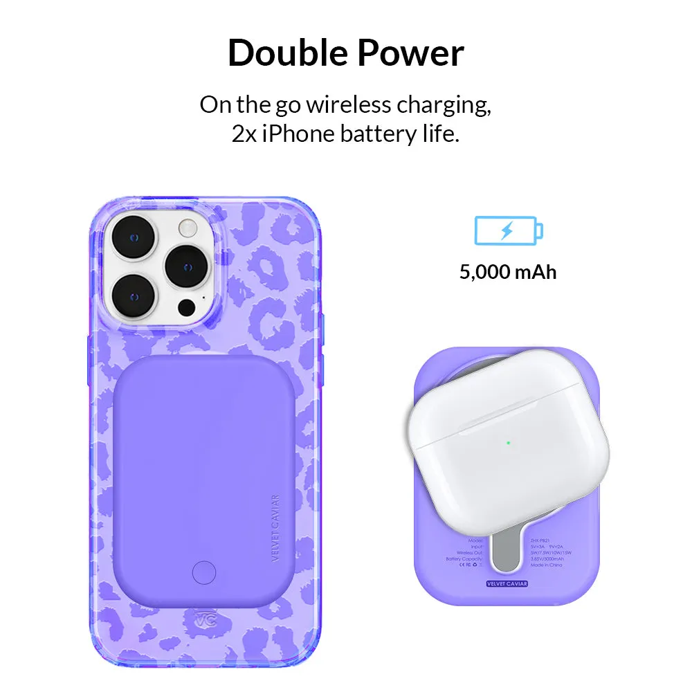 Electric Purple MagSafe Battery Power Pack