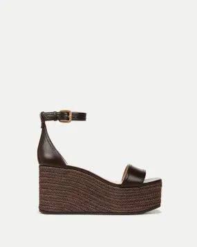 Gianna Raffia Wedge Sandal