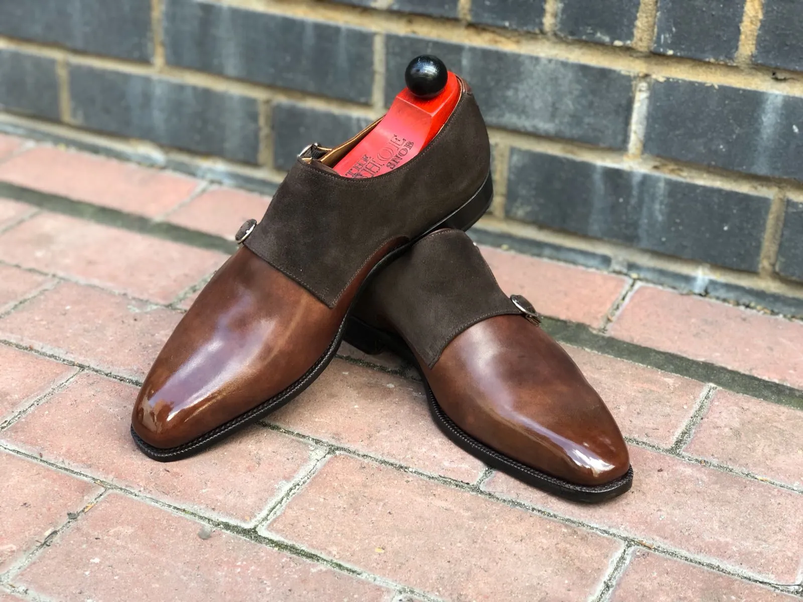 Gilmore - MTO - Walnut Museum Calf / Bitter Chocolate Suede - LPB Last - Single Leather Sole