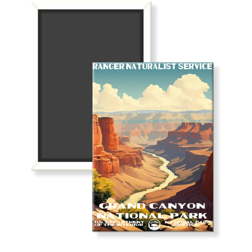 Grand Canyon National Park WPA Magnet