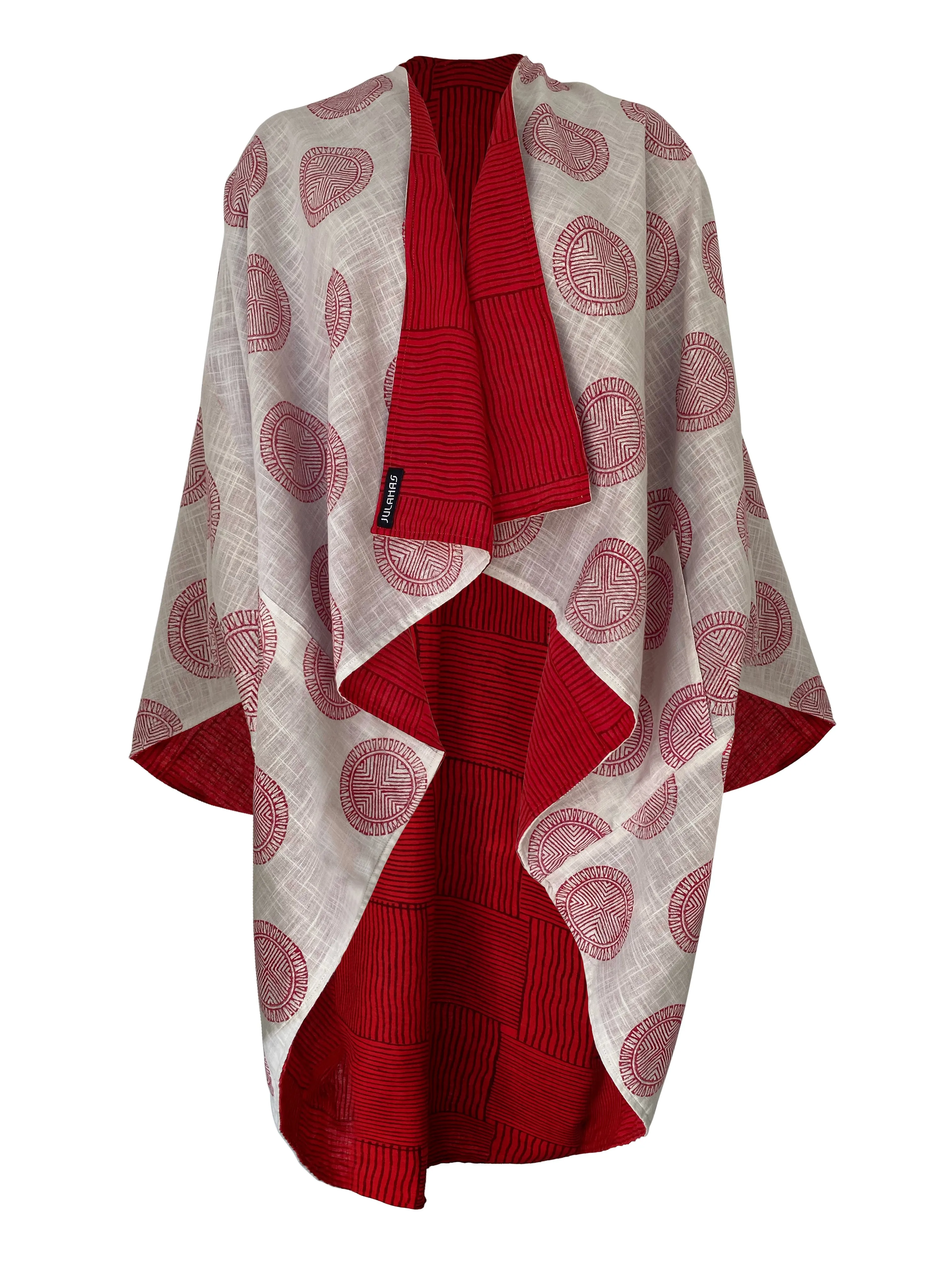 JIVA Cotton Kimono Fire