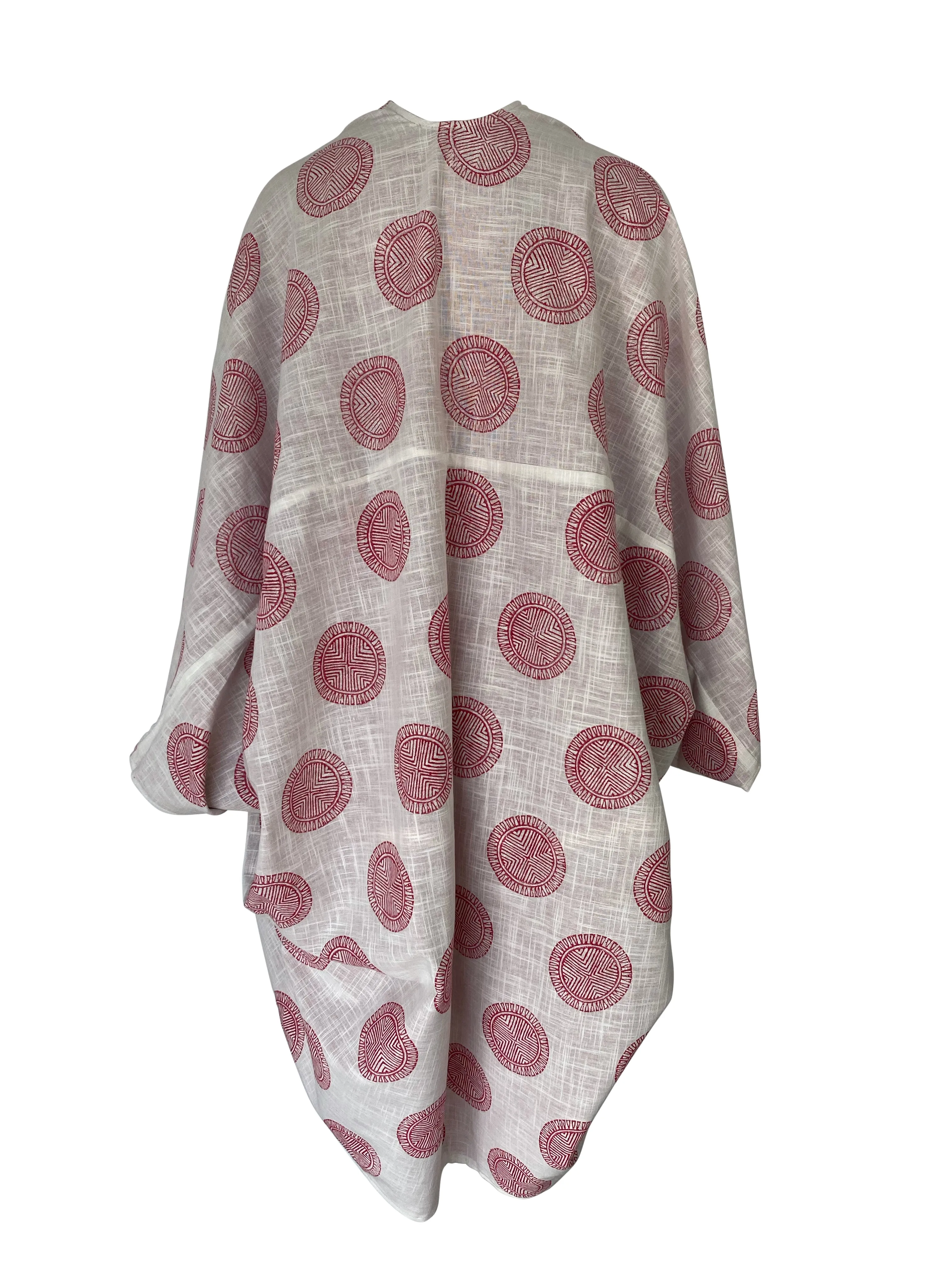 JIVA Cotton Kimono Fire