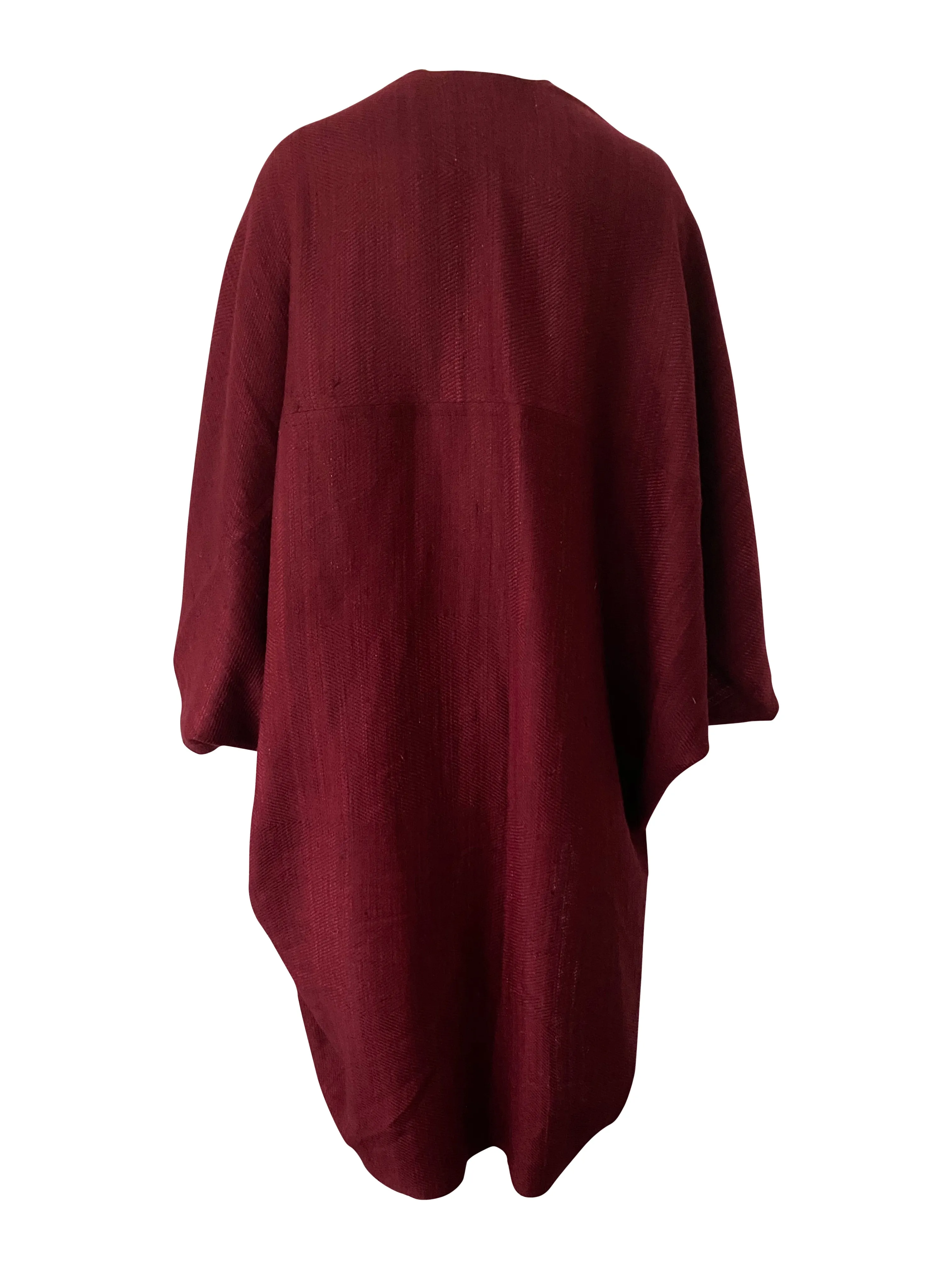 JIVA Wool Silk Kimono Fire