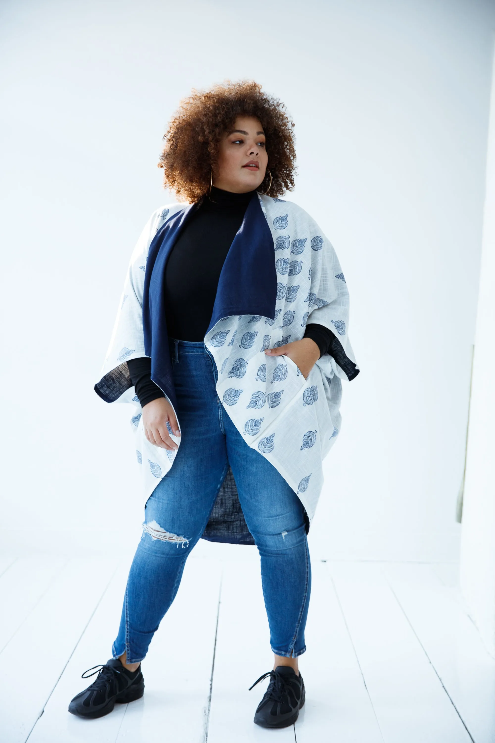 JULAHAS  Cotton Kimono Air