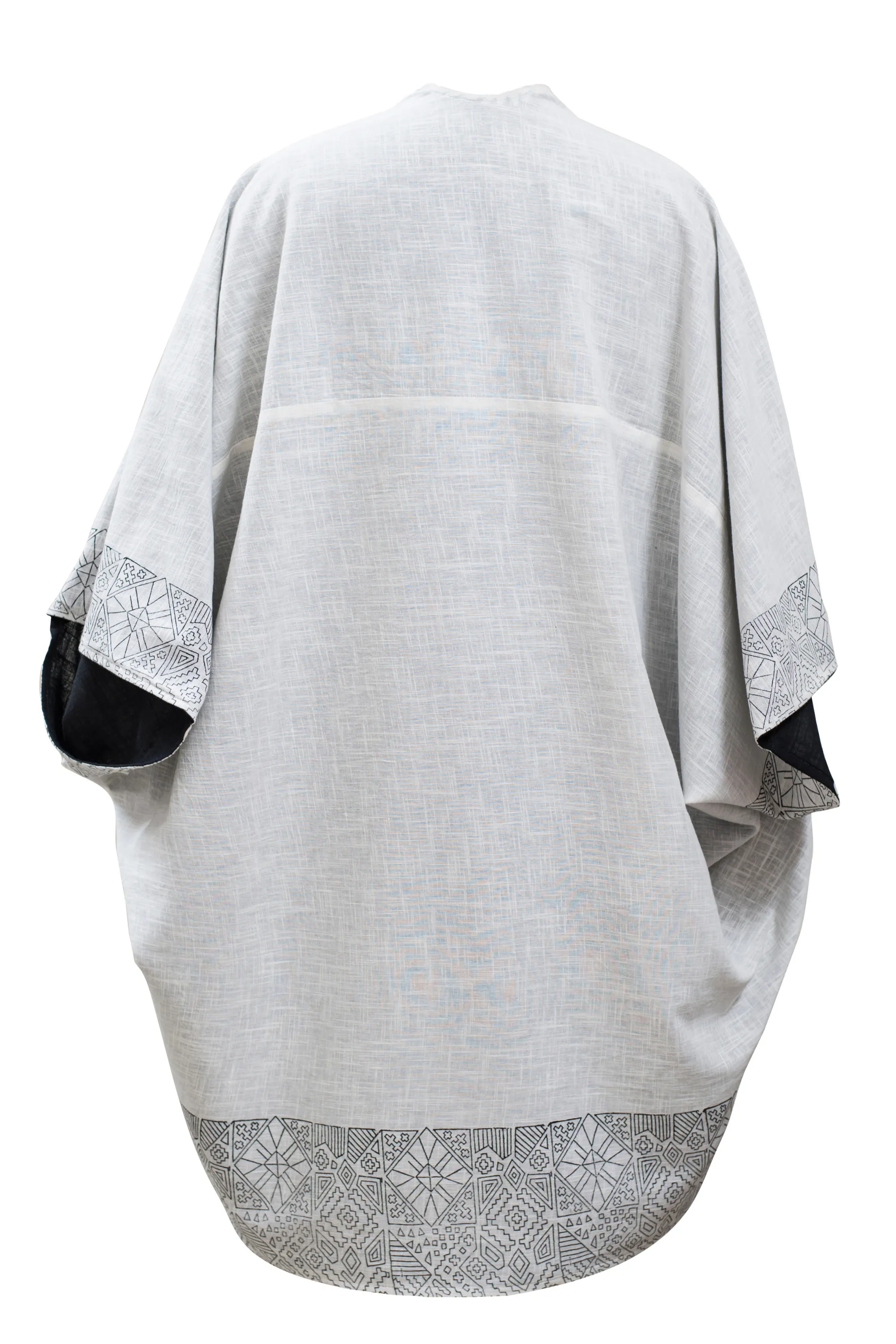 JULAHAS  Cotton Kimono Sky