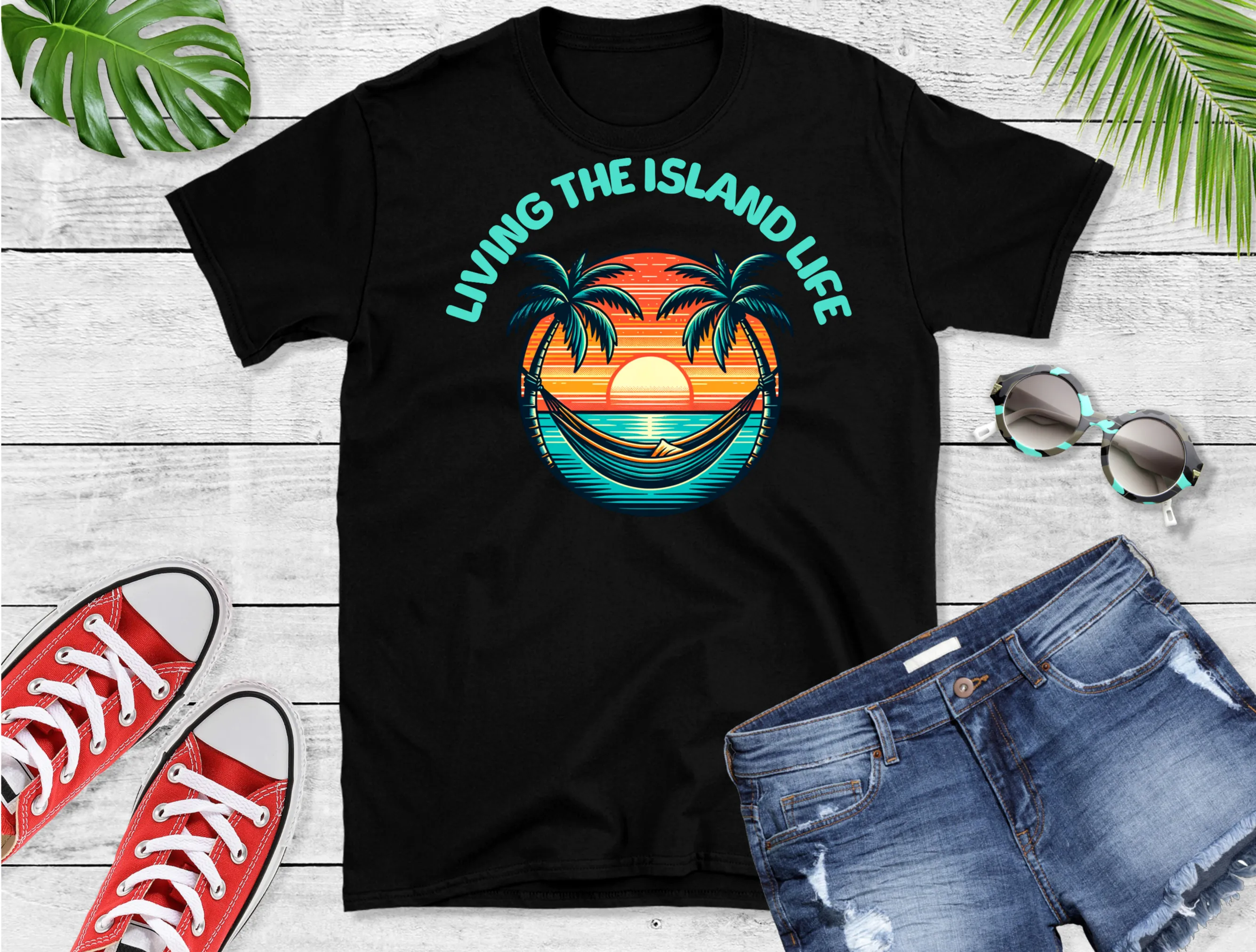 Living the Island life T Shirt, Country Music Shirt, Tour Shirt, Festival Tee, Western T-shirt, Music Shirt, Concert T-Shirt