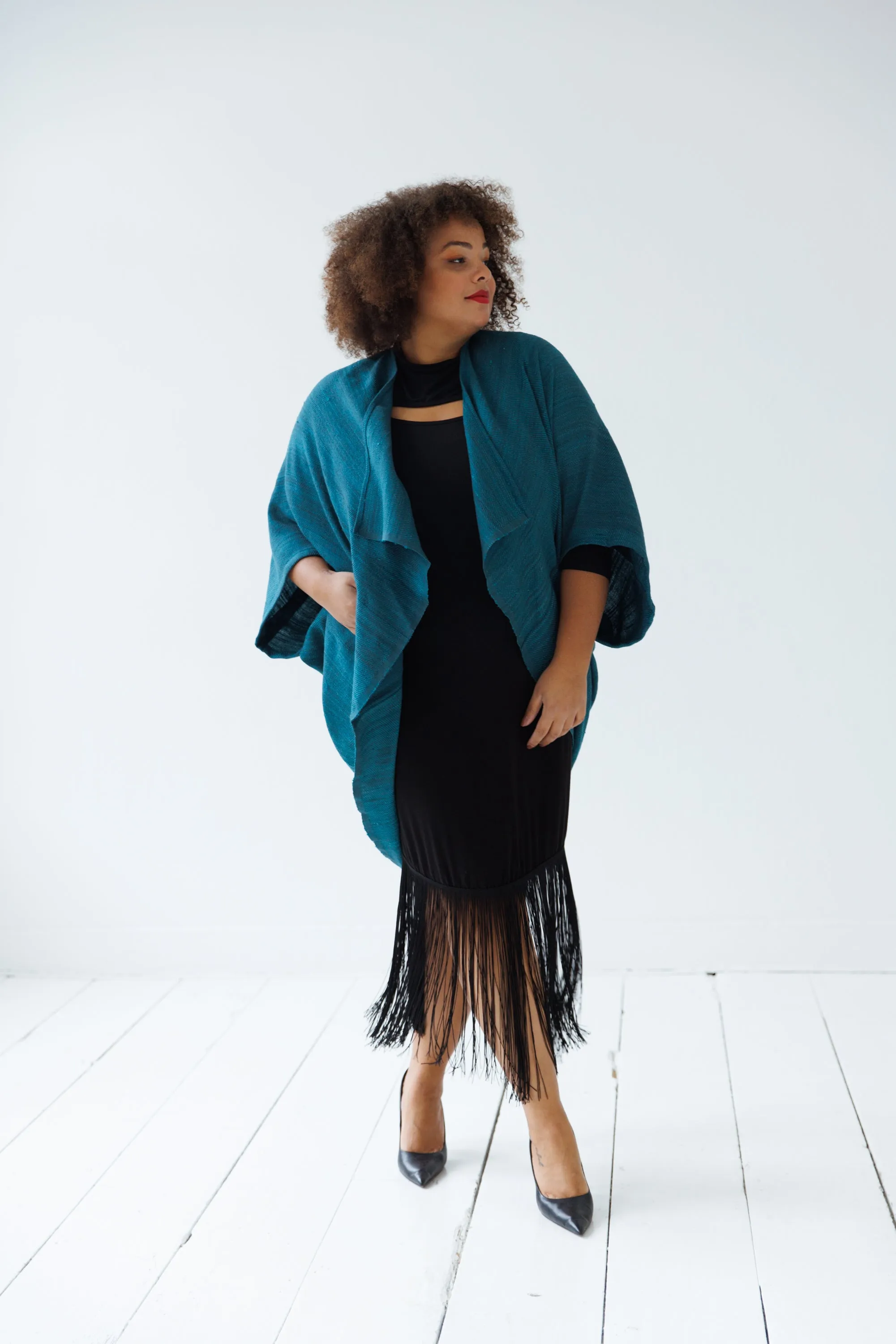 NEW! JIVA Wool Silk Kimono Air