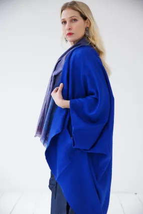 NEW! JIVA Wool Silk Kimono Sky