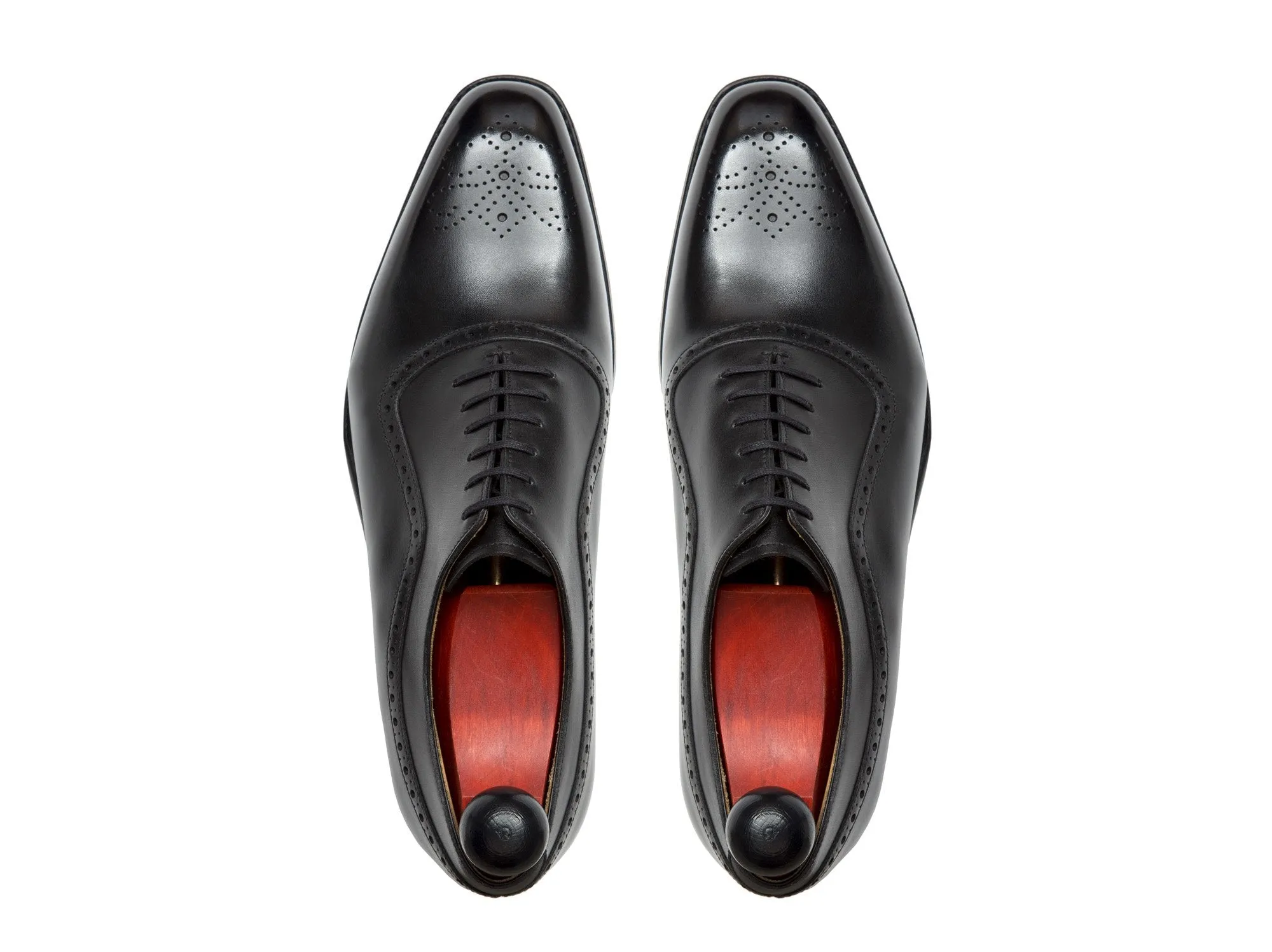 Roosevelt - MTO - Black Calf - LPB Last - Single Leather Sole