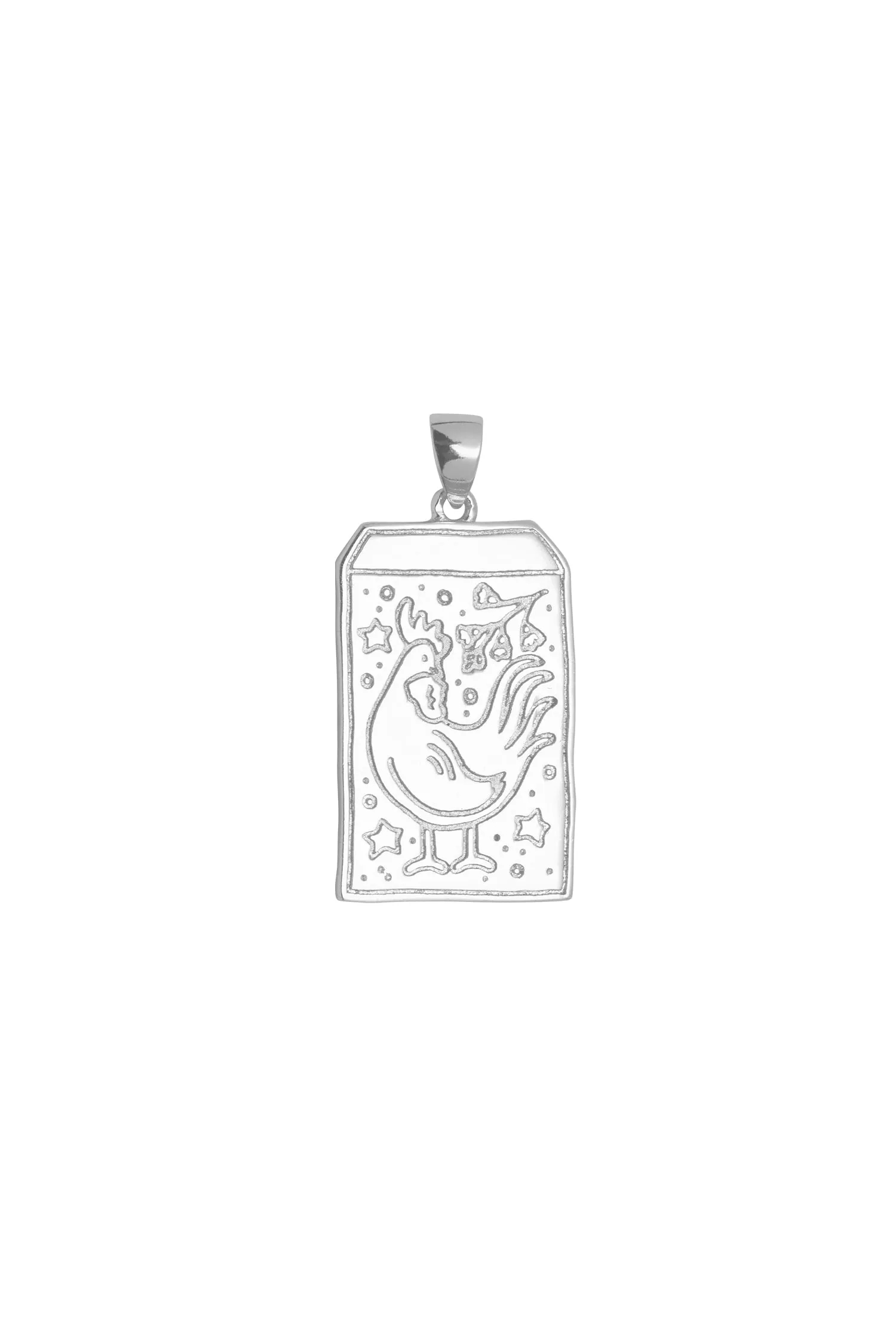 Rooster Chinese Zodiac Pendant