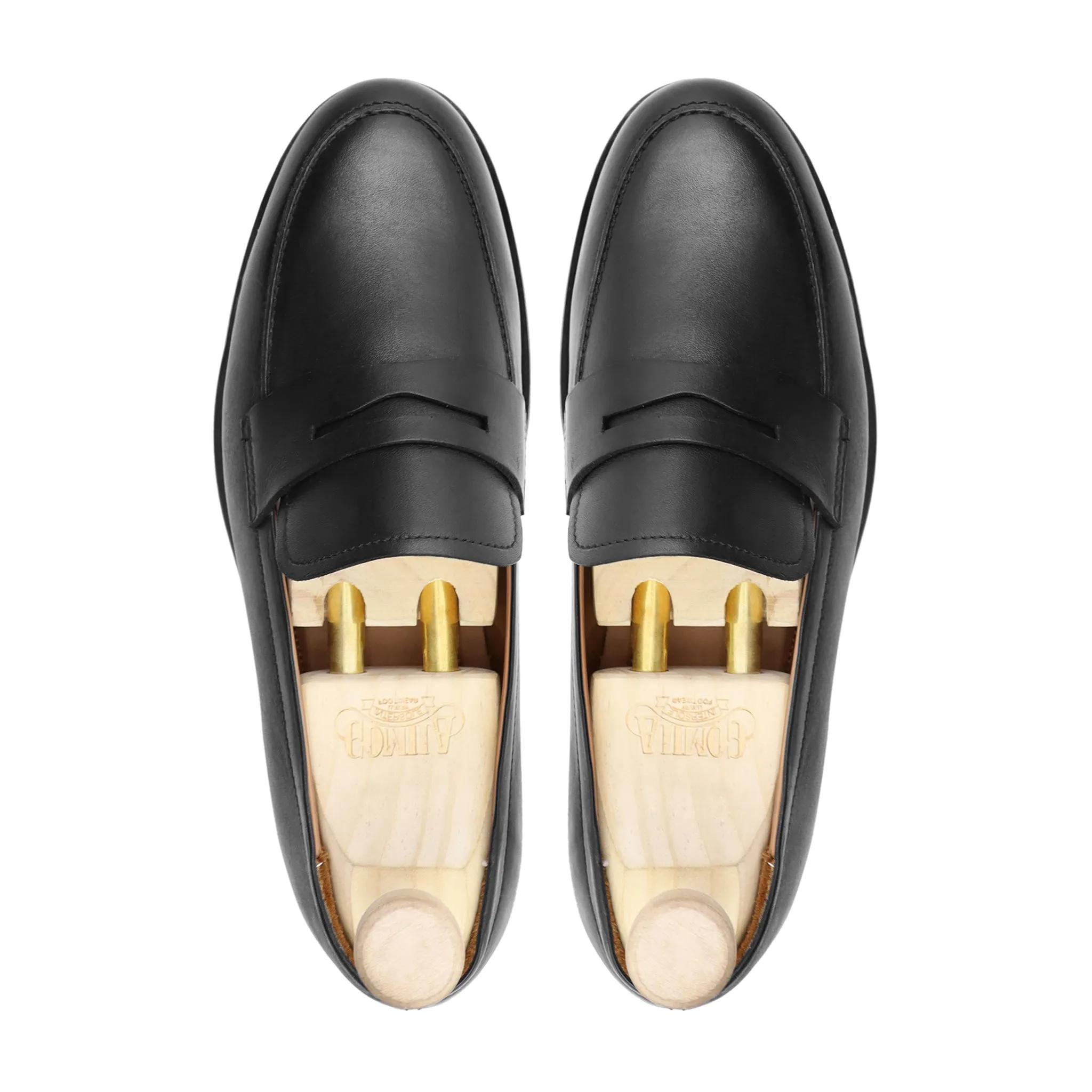 Sicilom - Men's Black Calf Leather Loafer