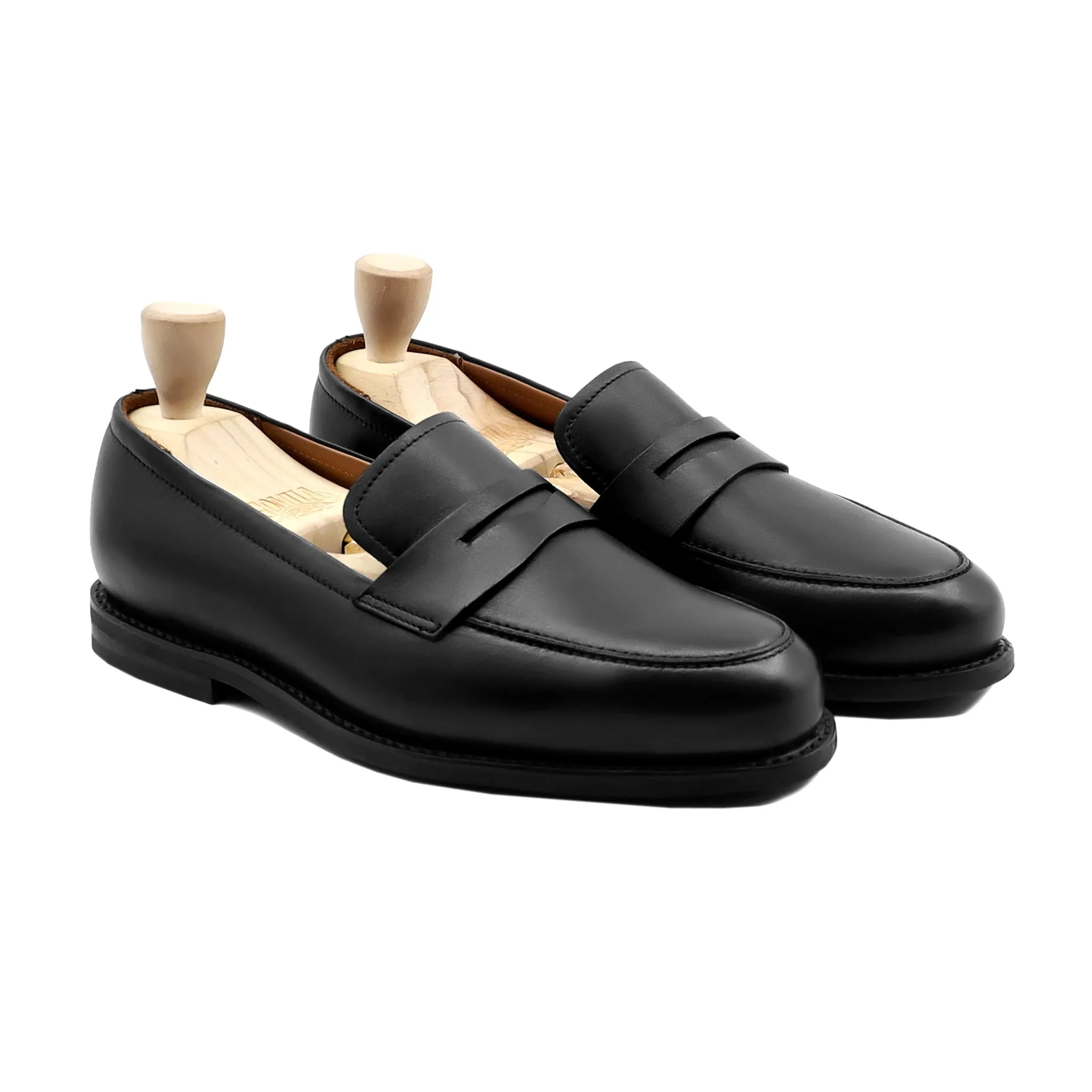 Sicilom - Men's Black Calf Leather Loafer