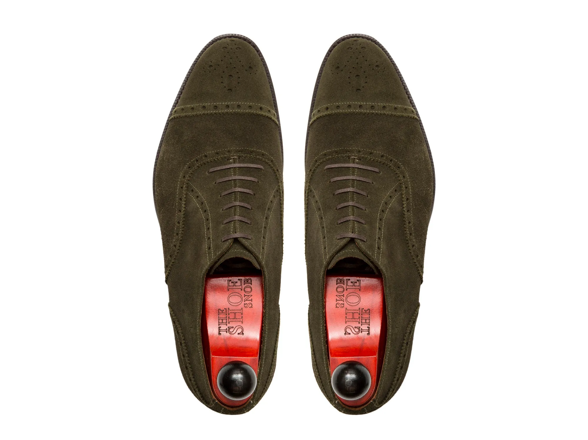 Windermere - MTO - Dark Olive Suede - TMG Last - Single Leather Sole